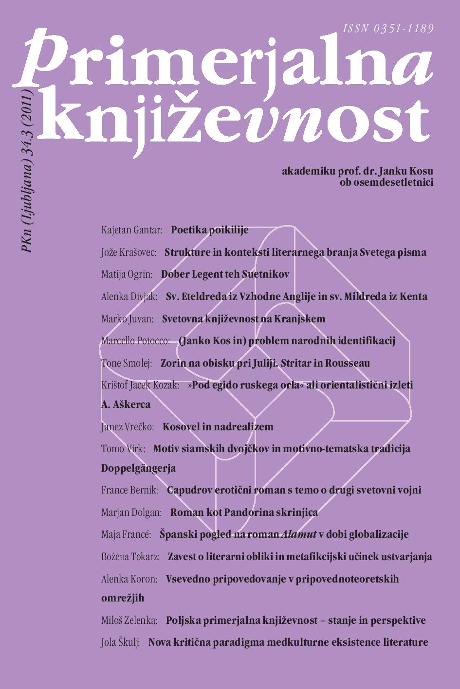 					Poglej Letn. 34 Št. 3 (2011): Akademiku prof. dr. Janku Kosu ob osemdesetletnici
				